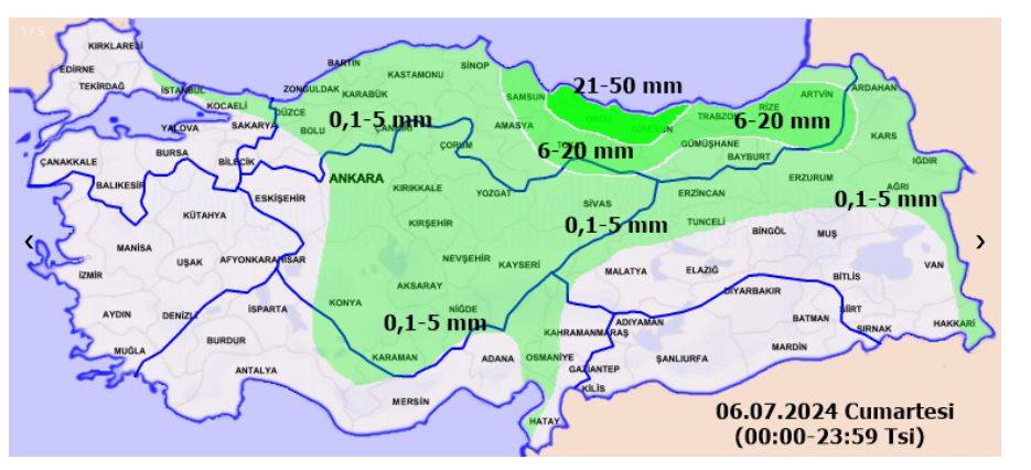 Sağanak geliyor! Meteoroloji saat verip 3 ile yeni uyarı yaptı 5